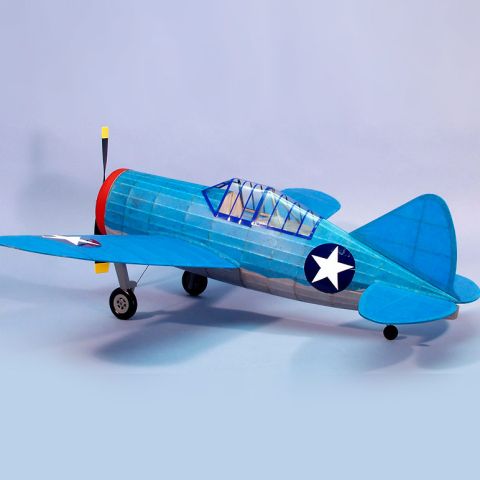 Brewster F2A-3 Buffalo Balsabausatz