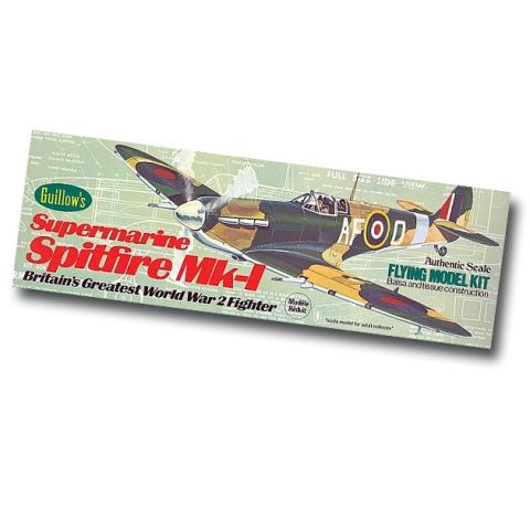 Supermarine Spitfire Modellbausatz mit Gummimotor