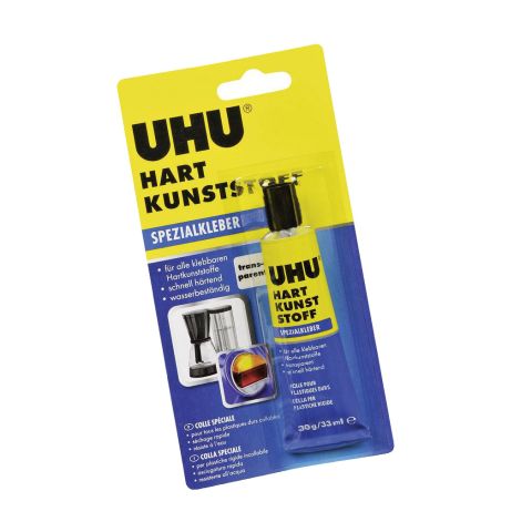 UHU hart Kunststoff Spezialkleber 30g Tube